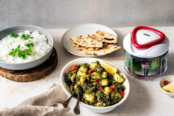 Spinach Potato Curry