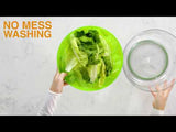 Zyliss Easy Spin 2 Aquavent Salad Spinner