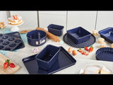 Zyliss Nonstick Round Cake Pan with Removable Base 9 inch