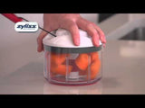 Zyliss Easy Pull Food Processor and Manual Food Chopper
