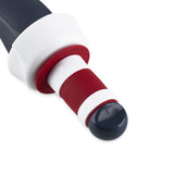 Zyliss Easy Seal Bottle Stoppers Red and Gray (Set of 2)