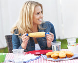 Zyliss Interlocking Corn Holders, Assorted Colors (4 Pairs)