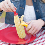 Zyliss Jewel Interlocking Corn Holders, Assorted Colors (4 Pairs)