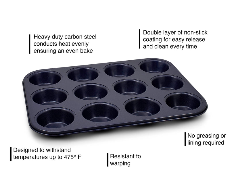 Zyliss Nonstick 12 Hole Muffin Pan