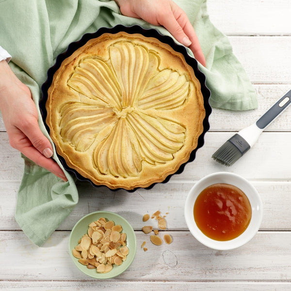 Zyliss Nonstick Tart Pan with Removable Base 10 inch