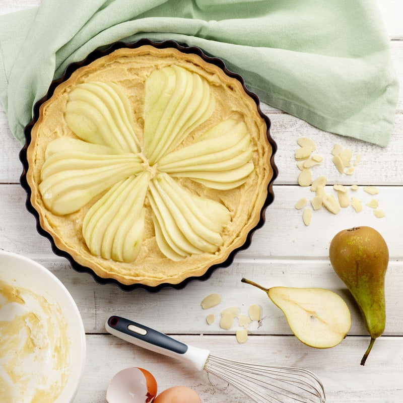 Zyliss Nonstick Tart Pan with Removable Base 10 inch