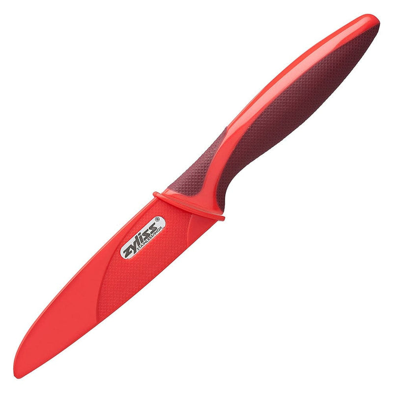 Zyliss Serrated Paring Knife With Sheath Cover 4 inch
