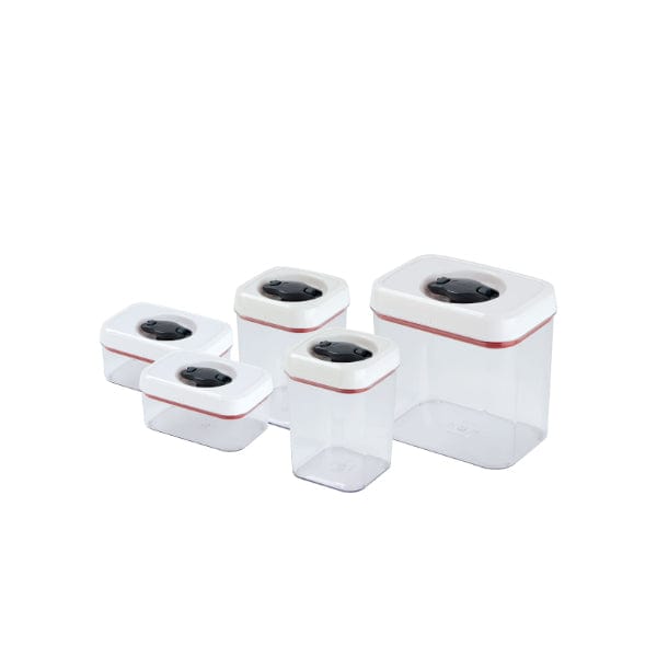 Zyliss Twist and Seal 5 piece Dry Storage Container Set - Discontinued