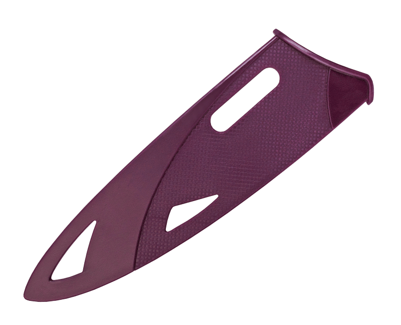 Zyliss Utility Paring Kitchen Knife with Sheath Cover, 5 inch